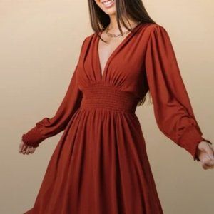 Baltic Born Olivia Maxi Dress Rust 3xl